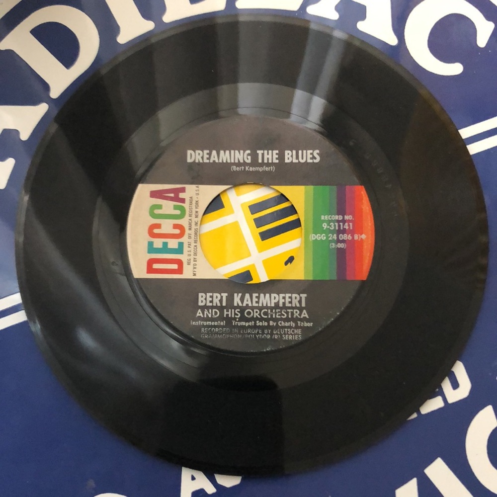 Bert Kaempfert Wonderland By Night Vinyl 45 Record '60